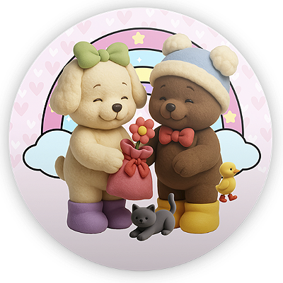 Mini Painel - Bobbie Goods - Sublimado 3D