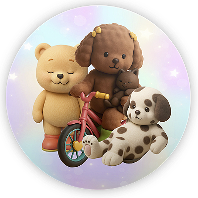 Mini Painel - Bobbie Goods - Sublimado 3D