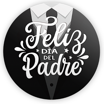 Mini Painel - Dia del Padre - Sublimado 3D