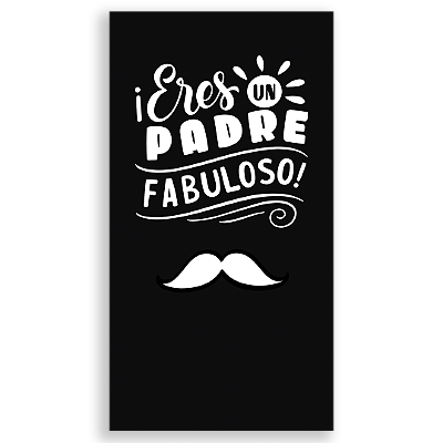 Faixa Lateral - Dia del Padre - Sublimado 3D