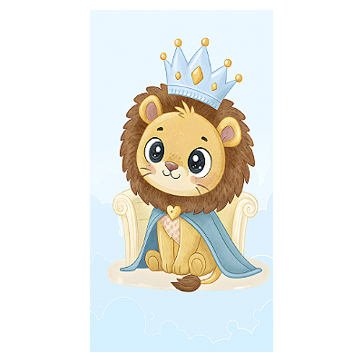 Faixa Lateral - Leãozinho - Sublimado 3D