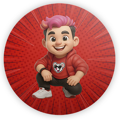 Mini Painel - Os Rosas - Sublimado 3D