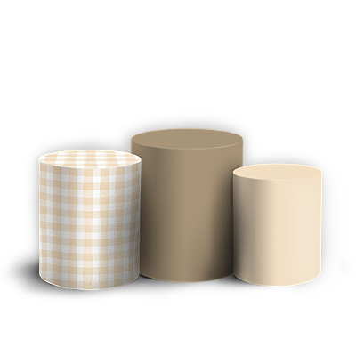 Trio Cilindro - Chá Revelação Girl or Boy - Sublimado 3D