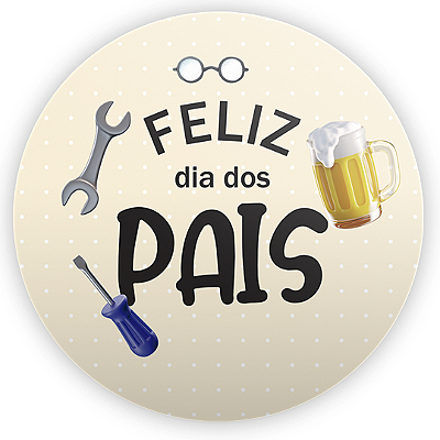 Mini Painel - Dia Dos Pais - Sublimado 3D