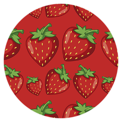 Mini Painel - Morango Do Amor - Sublimado 3D