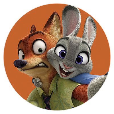 Mini Painel - Zootopia - Sublimado 3D