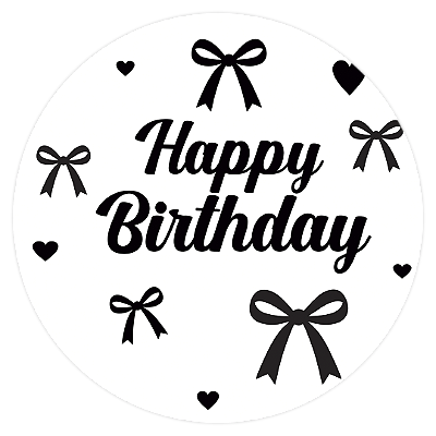 Mini Painel - Happy Birthday - Sublimado 3D