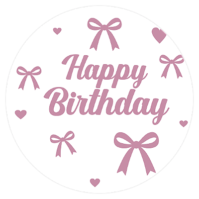 Mini Painel - Happy Birthday - Sublimado 3D