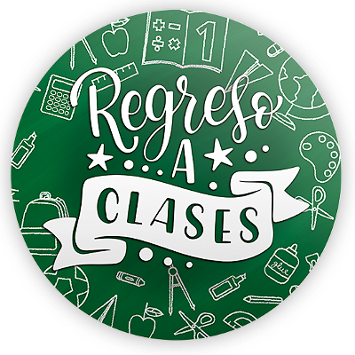 Mini Painel - Vuelta a Clases ES - Sublimado 3D