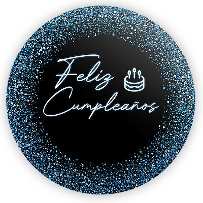 Mini Painel - Feliz Cumpleaños ES - Sublimado 3D