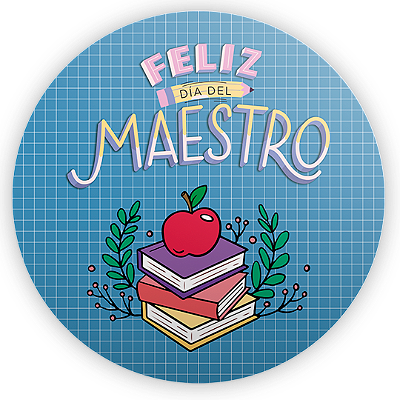 Mini Painel - Dia del Maestro ES - Sublimado 3D
