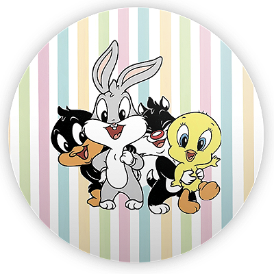 Mini Painel - Looney Tunes - Sublimado 3D