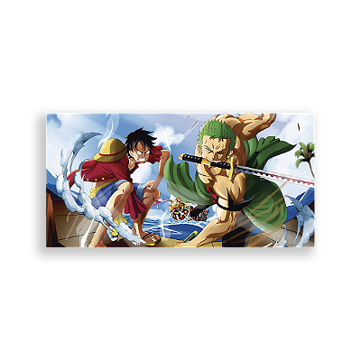 Painel Retangular - One Piece - Sublimado 3D