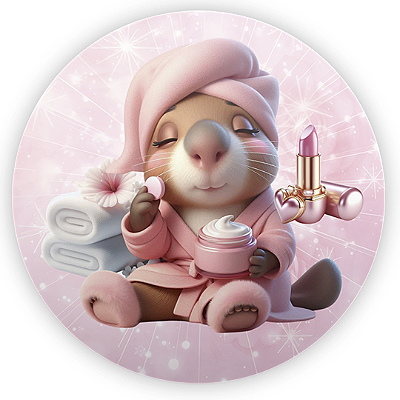 Mini Painel - Capivara - Sublimado 3D