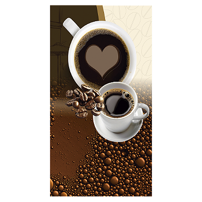 Faixa Lateral - Café - Sublimado 3D