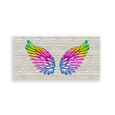 Painel Retangular - Asas - Sublimado 3D