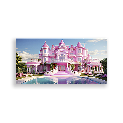Painel Retangular - Barbie - Sublimado 3D