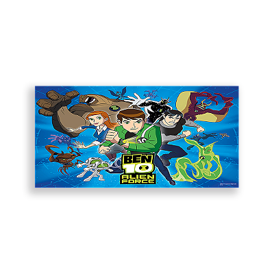 Painel Retangular - Ben 10 - Sublimado 3D