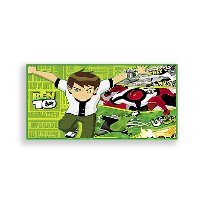 Painel Retangular - Ben 10 - Sublimado 3D