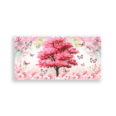 Painel Retangular - Borboletas - Sublimado 3D