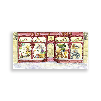 Painel Retangular - Brinquedos - Sublimado 3D