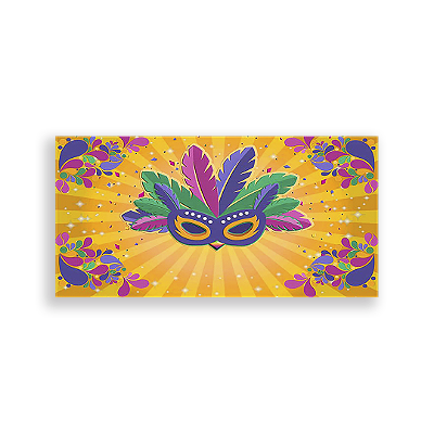 Painel Retangular - Carnaval - Sublimado 3D