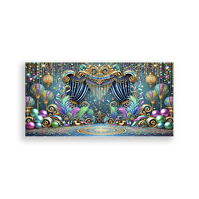 Painel Retangular - Carnaval - Sublimado 3D