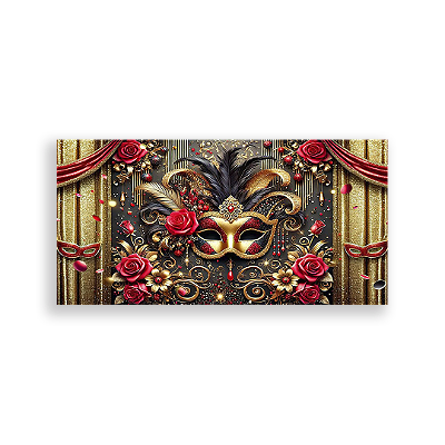Painel Retangular - Carnaval - Sublimado 3D