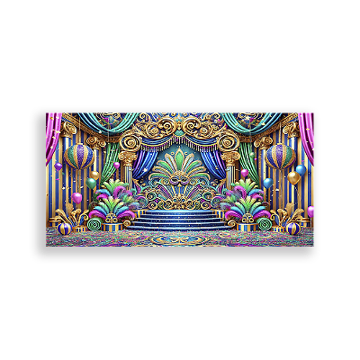 Painel Retangular - Carnaval - Sublimado 3D