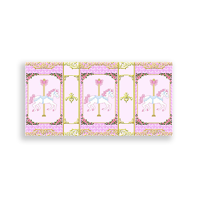 Painel Retangular - Carrossel - Sublimado 3D