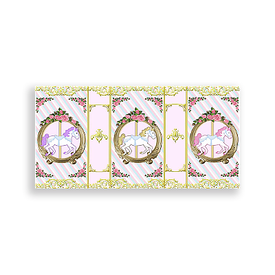 Painel Retangular - Carrossel - Sublimado 3D