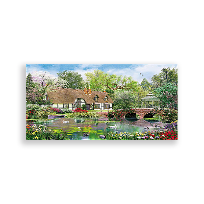 Painel Retangular - Casas - Sublimado 3D