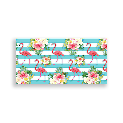 Painel Retangular - Flamingos - Sublimado 3D