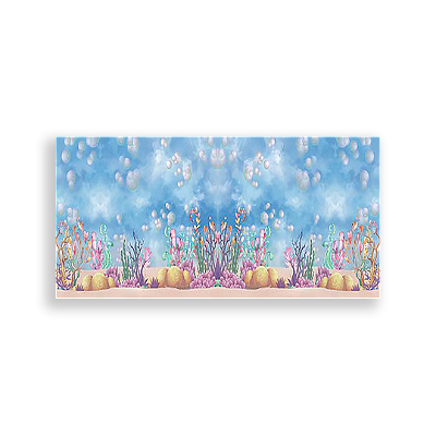 Painel Retangular - Fundo Do Mar - Sublimado 3D