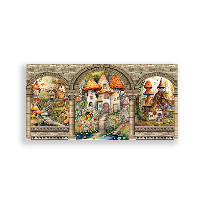 Painel Retangular - Jardim Encantado - Sublimado 3D