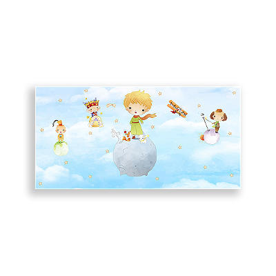 Painel Retangular - O Pequeno Principe - Sublimado 3D