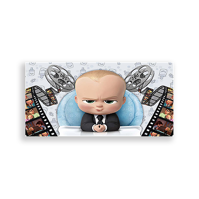 Painel Retangular - O Poderoso Chefinho - Sublimado 3D