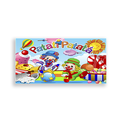 Painel Retangular - Patati Patata - Sublimado 3D