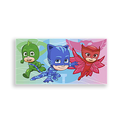 Painel Retangular - Pj Mask - Sublimado 3D