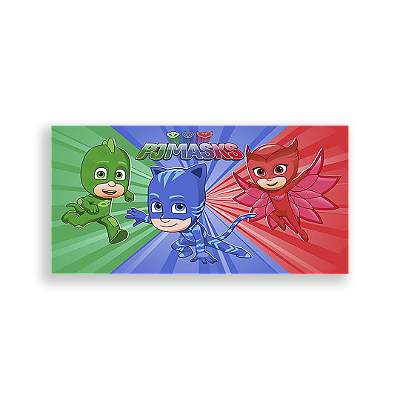 Painel Retangular - Pj Mask - Sublimado 3D