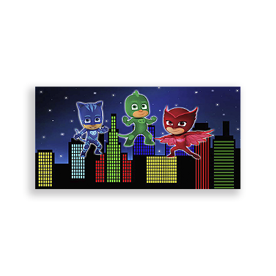 Painel Retangular - Pj Mask - Sublimado 3D