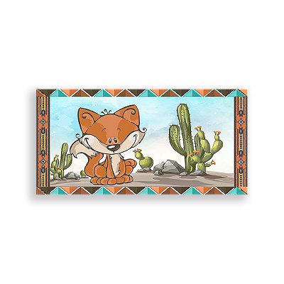 Painel Retangular - Raposa - Sublimado 3D