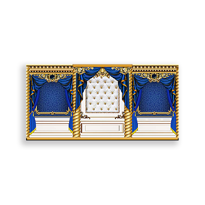 Painel Retangular - Realeza - Sublimado 3D