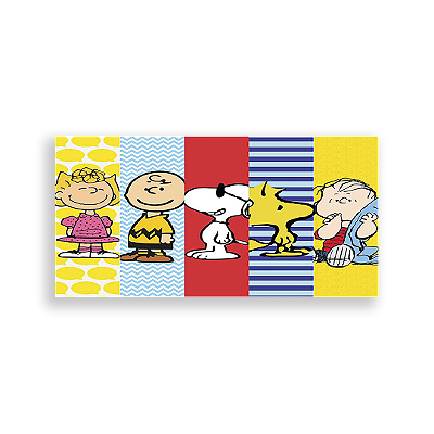 Painel Retangular - Snoopy - Sublimado 3D