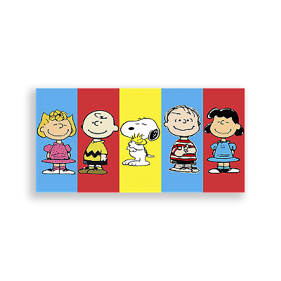 Painel Retangular - Snoopy - Sublimado 3D