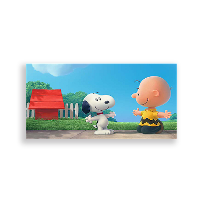 Painel Retangular - Snoopy - Sublimado 3D