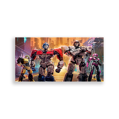 Painel Retangular - Transformers - Sublimado 3D