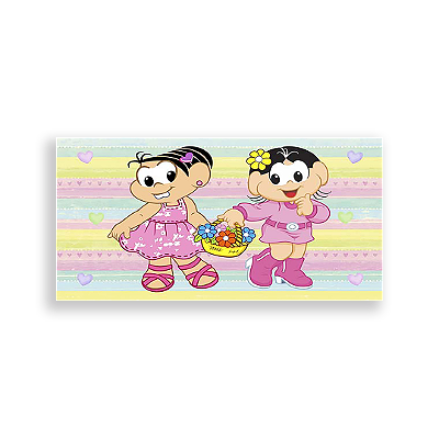 Painel Retangular - Turma Da Mônica - Sublimado 3D