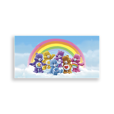 Painel Retangular - Ursinhos Carinhosos - Sublimado 3D