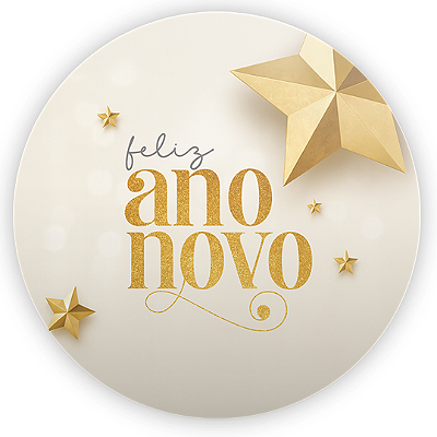 Mini Painel - Ano Novo - Sublimado 3D